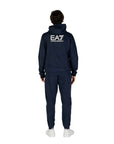 EA7 By Emporio Armani Logo Athleisure Cotton-Rich Performance Tracksuit Set