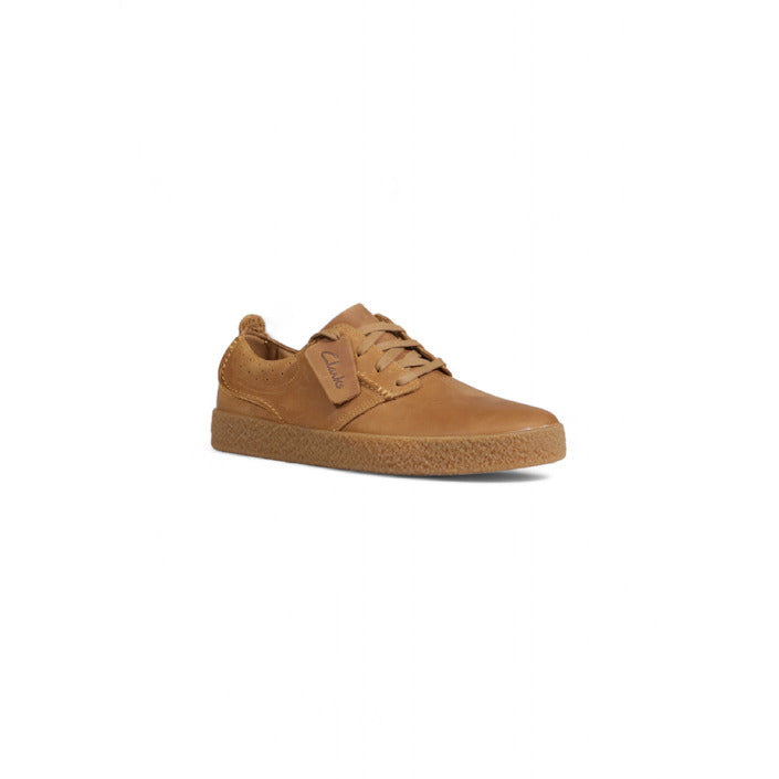 Clarks Minimalist Genuine Leather Lace-Up Shoes