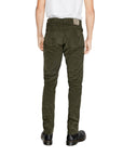 Jeckerson Logo Skinny Fit Chinos Cotton