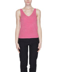Vero Moda Minimalist Cotton-Blend Tank Top - pink