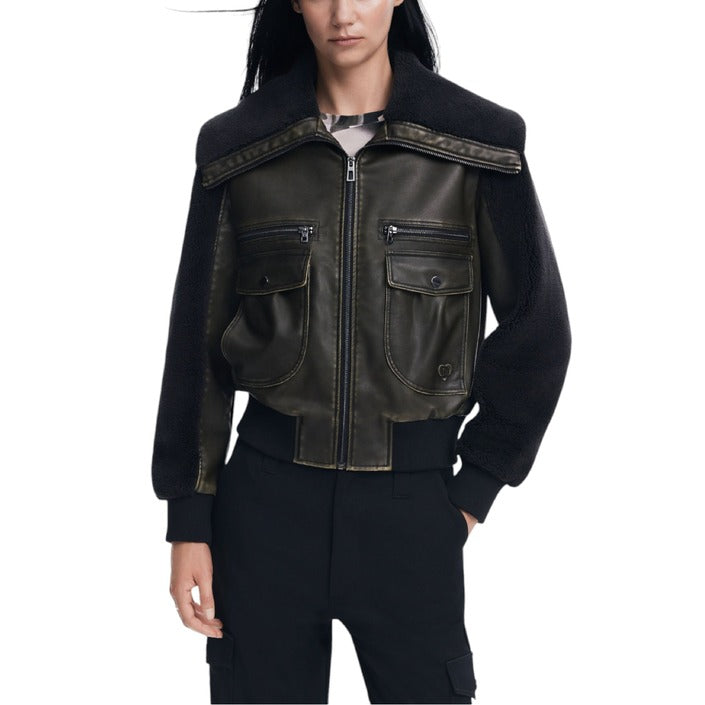 Desigual Vegan Leather Jacket