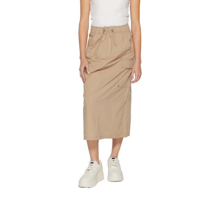 Street One Multi-Pocketed Cargo Midi Skirt