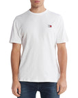 Tommy Hilfiger Jeans Logo Pure Cotton T-Shirt - White
