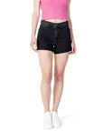 Levi`s  Logo Dark Denim Shorts