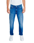 Calvin Klein Jeans Logo Regular Fit Light Wash Jeans