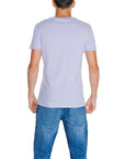 Calvin Klein Jeans Logo 100% Cotton T-Shirt - lilac