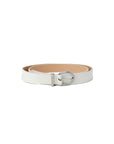 Calvin Klein Minimalist Leather Belt With Rounded Buckle