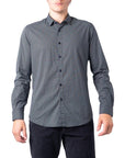 Idra Geometric Cotton Collar Shirt