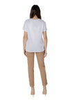 Liu Jo Graphic Crewneck Cotton T-Shirt