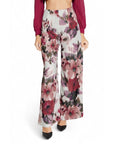 Rinascimento High Waist Floral Wide Leg Fit Boho Pants