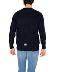 Armani Exchange Minimalist Pure Cotton Sweater - Deepest Blue