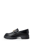 Guess Logo Genuine Leather Slip On Loafers