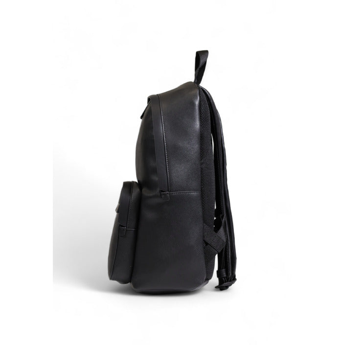 Calvin Klein Logo Unisex Vegan Leather Backpack