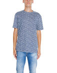 Armani Exchange Logo Monogram 100% Cotton Crewneck T-Shirt