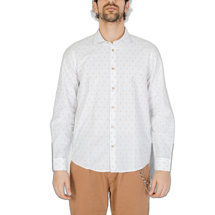 Hamaki-Ho 100% Cotton Geometric Shirt