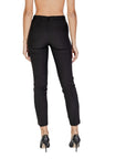 Sandro Minimalist Black Slim Fit Capri Pants