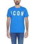 Icon Logo Pure Cotton T-Shirt - Blue