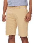 Tommy Hilfiger Jeans Logo Organic Cotton Chino Shorts - beige