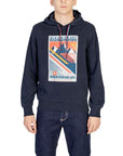 Napapijri Logo & Graphic Cotton-Rich Hooded Pullover