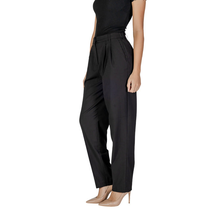 Vila Clothes High Waist Straight Leg Fit Suit Pants