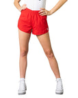 Adidas Logo Athleisure  Shorts - Red