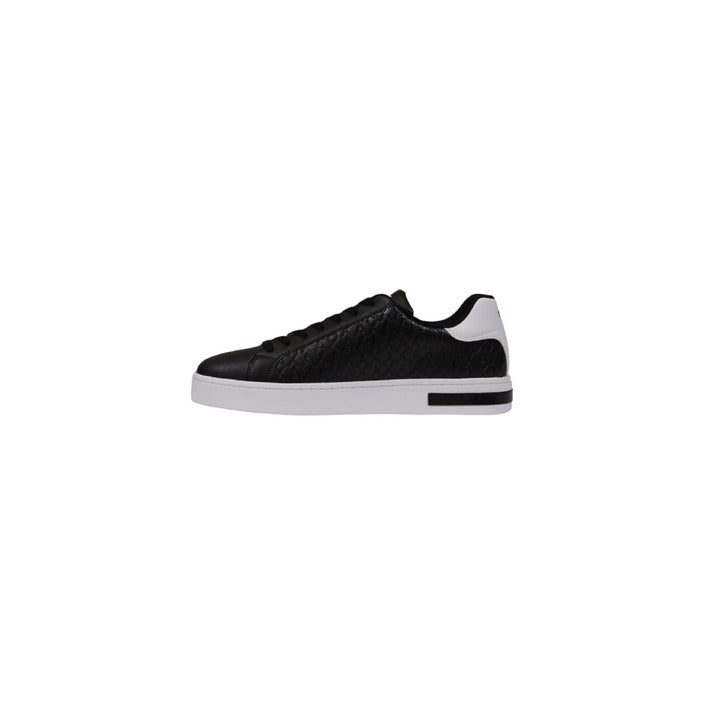 Armani Exchange Logo Low Top Lace-Up Sneakers