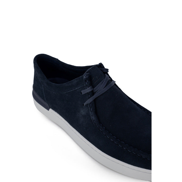 Clarks Suede Leather Lace-Up Moccasin