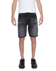 Antony Morato Logo Dark Denim Shorts