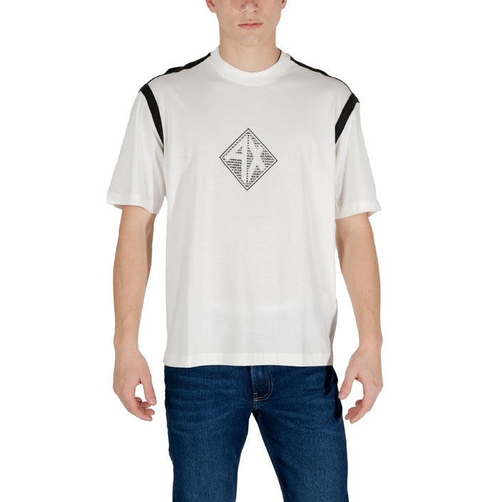 Armani Exchange Logo Crewneck T-Shirt 100% Cotton