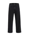 Jack & Jones Minimalist Organic Cotton-Blend Wide Leg Baggy Jeans