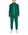 EA7 By Emporio Armani Logo Athleisure Cotton-Rich Performance Tracksuit Set