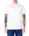 Armani Exchange Minimalist Pure Cotton T-Shirt - White