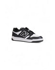 New Balance Logo Genuine Leather Low Top Lace-Up Sneakers