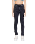 Calvin Klein Jeans Logo Dark Grey Stretch Super Skinny Jeans