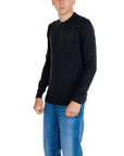 Calvin Klein Jeans Minimalist 100% Cotton Black Crewneck Sweater