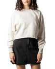 Calvin Klein Jeans Minimalist Pure Cotton Athleisure Crop Sweatshirt