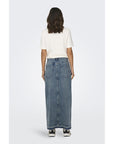 Only Asymmetrical Maxi Denim Skirt