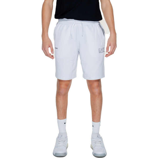 EA7 By Emporio Armani Athleisure Shorts - white