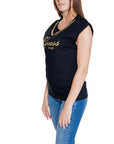 Guess Logo 100% Cotton Top - black