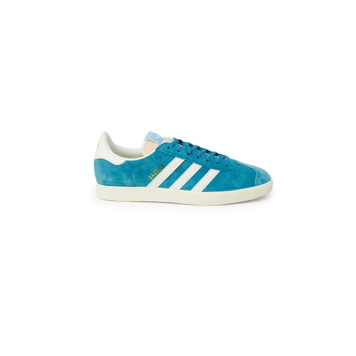 Adidas Logo & 3-Stripe Genuine Suede Leather Low Top Lace-Up Sneakers - Gazelle