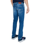 Guess Logo Medium Wash Slim Fit Jeans