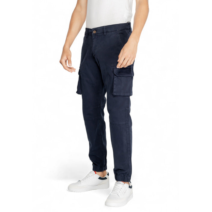 Gas Minimalist Cotton Cargo Joggers