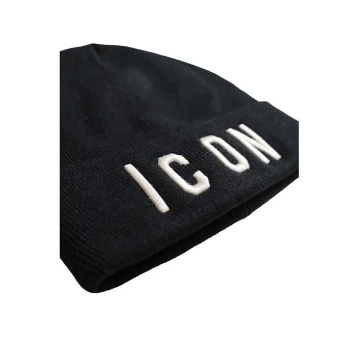 Icon Logo Black Beanie