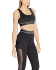 Calvin Klein Sport Logo Athleisure Crop Bra