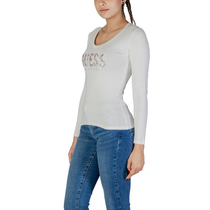 Guess Logo 100% Cotton Long Sleeve Top