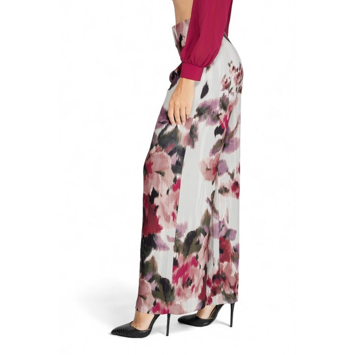 Rinascimento High Waist Floral Wide Leg Fit Boho Pants