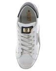 Sneaky Logo Distressed Genuine Leather Sneakers