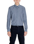 Calvin Klein Logo Cotton Collar Shirt