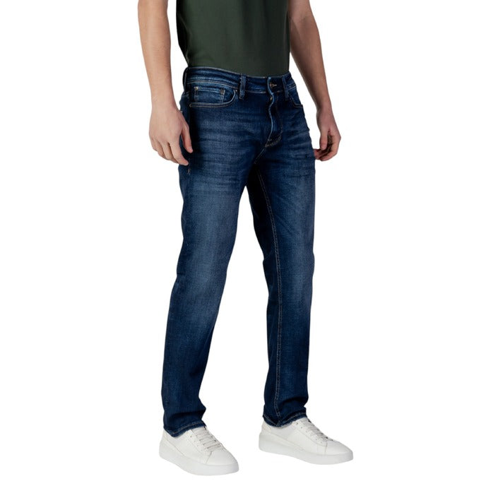 Jack & Jones Minimalist Dark Wash Straight Leg Jeans