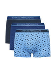 Emporio Armani Underwear Logo 100% Cotton Stretch Trunks - 3 Pack